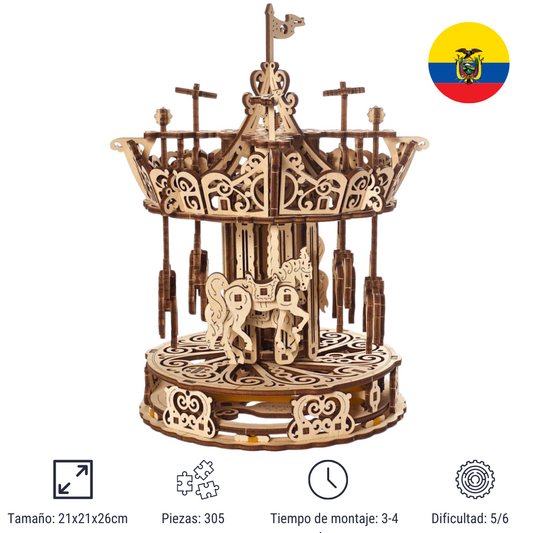 CARRUSEL MOVIL 3D