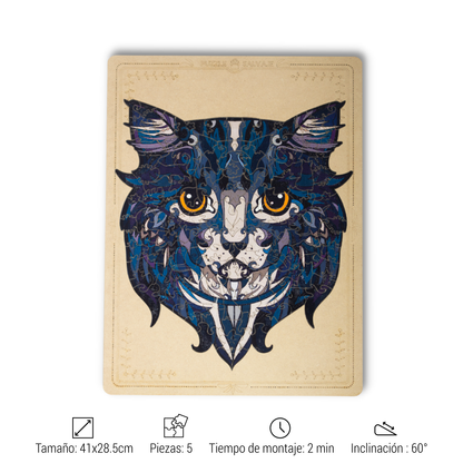 MARCO GATO (No incluye rompecabezas)